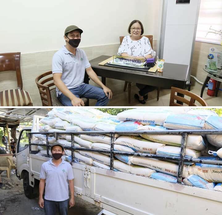 Rice Donations by the Science Park of the Philippines