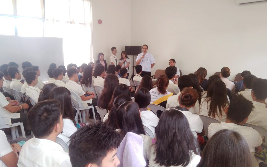Immersion of Senior High School Students at LISP I, II and III Completed