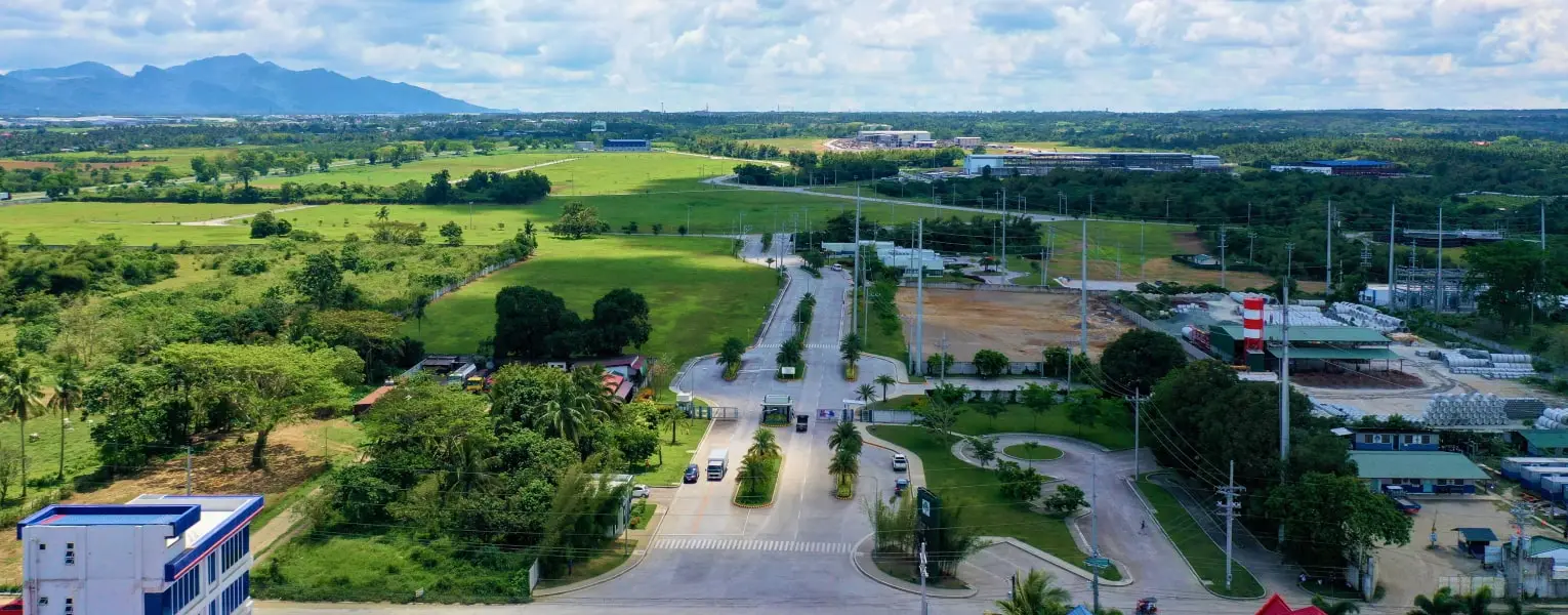 An overview of a PEZA-accredited industrial park